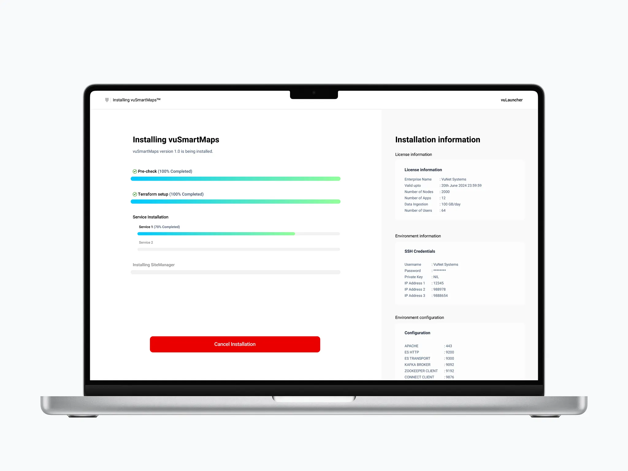 vuLauncher screenshot 2